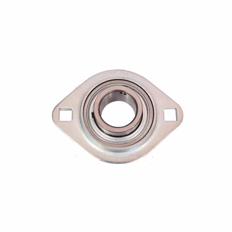 SBPFL202 15mm Two bolt Stamped steel Mounted Ball Bearing