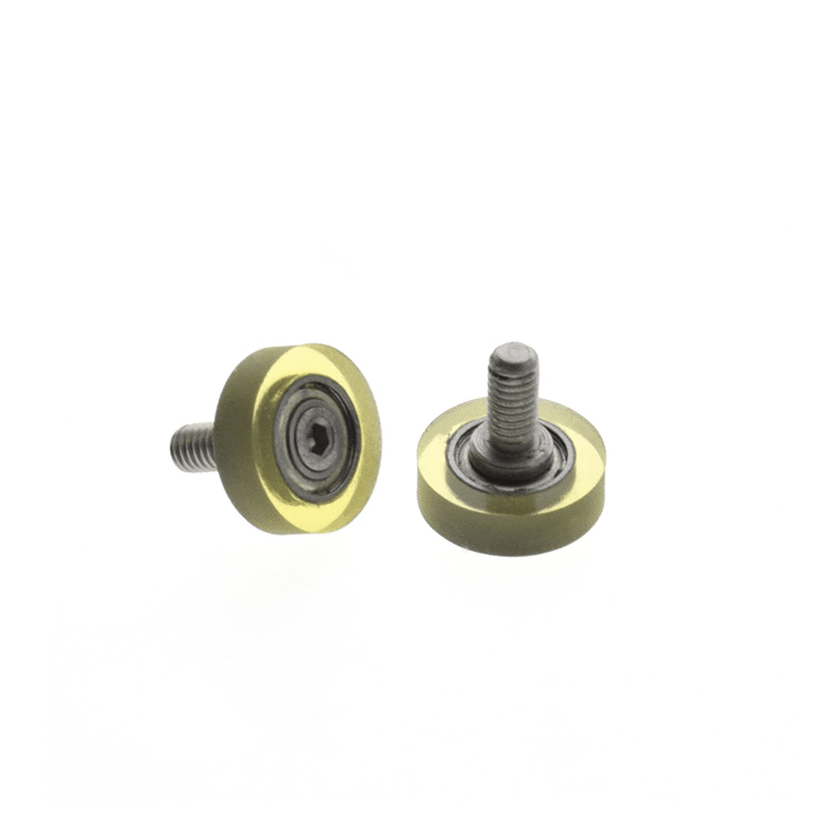 PU polyurethane soft rolling pulley 683 miniature bearing mute 3*10*3mm