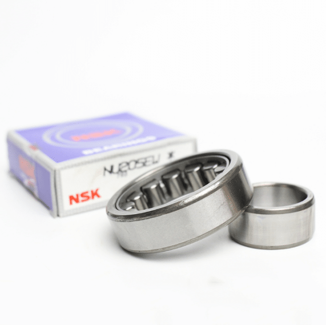 Japan NSK brand Single row NU207E Cylindrical Roller Bearing