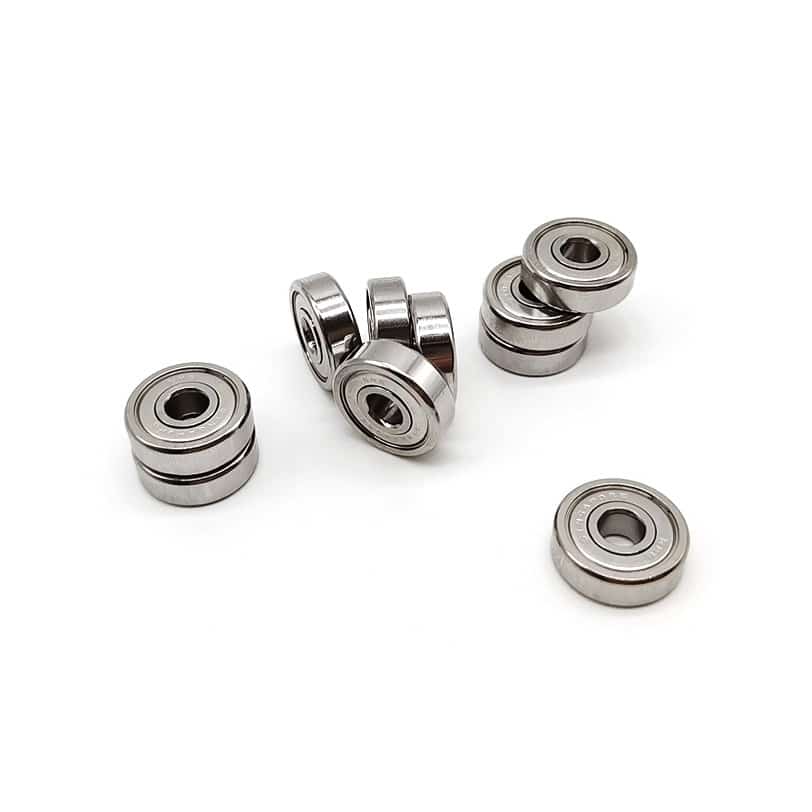 EZO stainless steel miniature small bearings SMR74ZZ MR74ZZ
