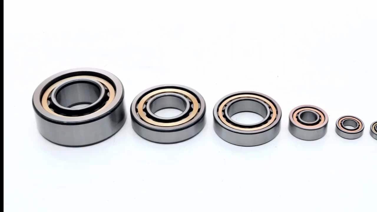 Chrome steel abec3 z2 v2 nj211 nj 211 ecj cylindrical roller bearing