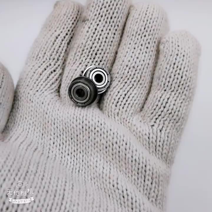 Stainless micro miniature flange deep groove ball bearing mf84zz