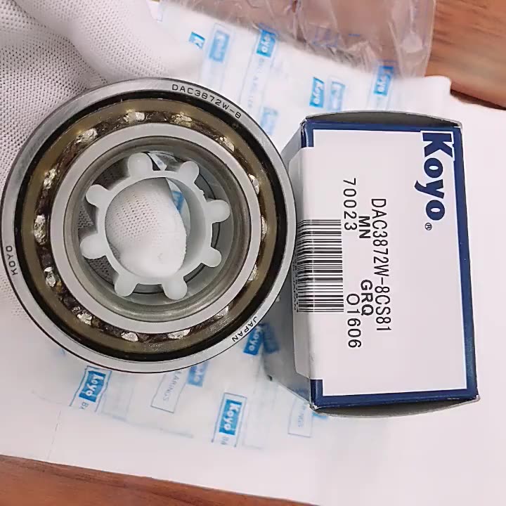 Japan koyo low noise front wheel dac40800040 40740036 40740040-2rz wheel hub bearing