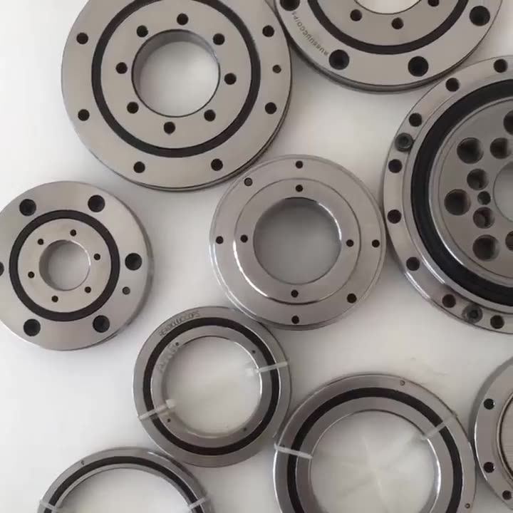 High Precision XRU2512 RU52 UUCC0P5 Crossed Roller Bearing With Mounting Hole Small Slewing Ring