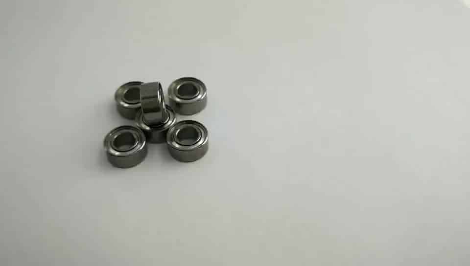 R144zz shielded inch miniature ball bearings r144