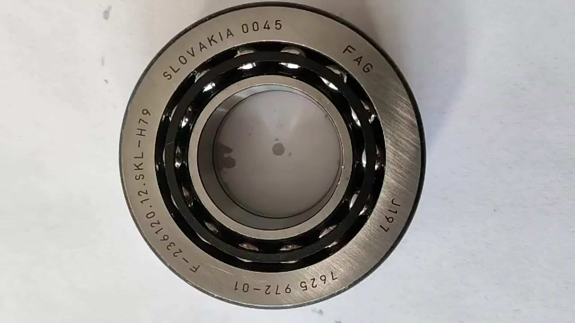 760203tn1 p4 high rigidity angular contact ball bearing for screw drives