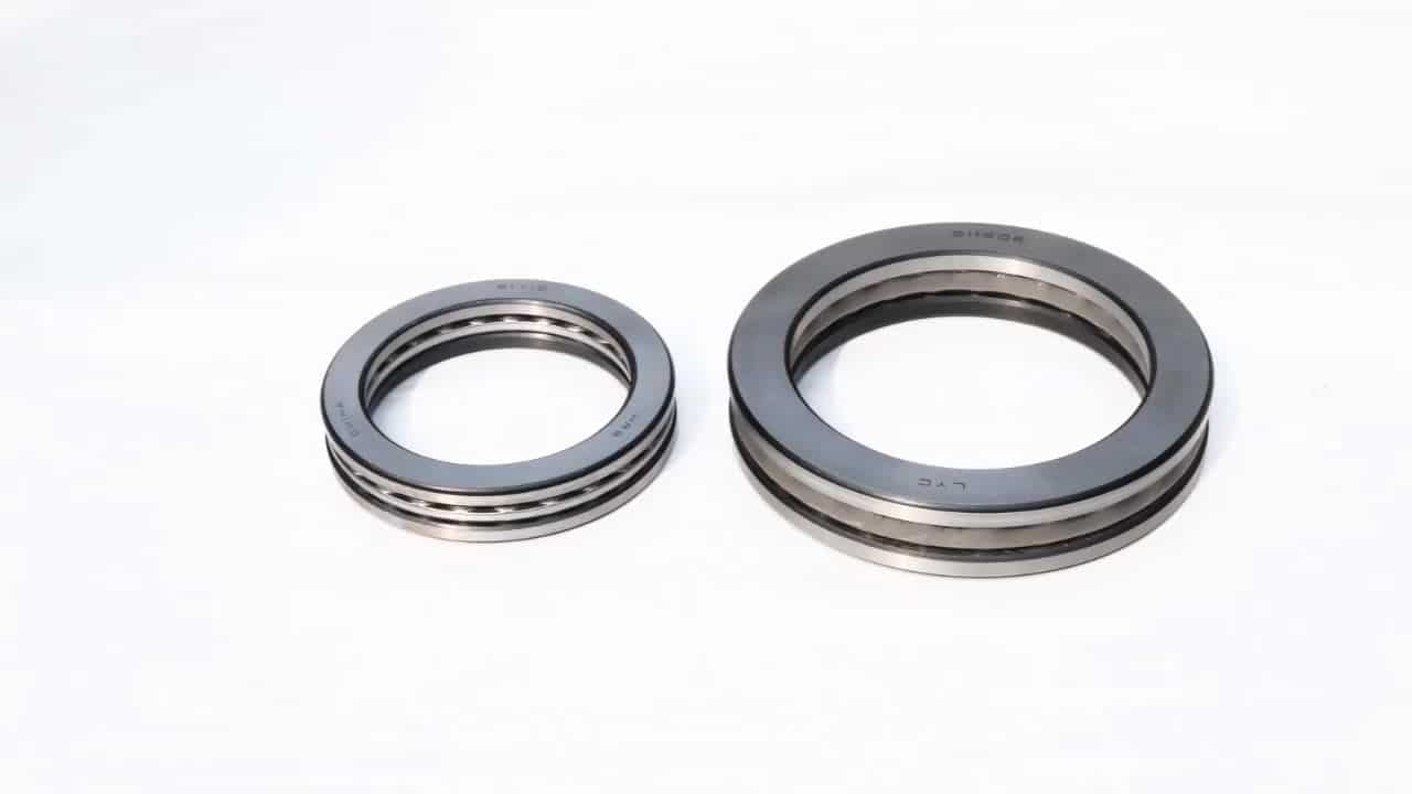 51100 single direction thrust ball bearing with dimension 10x24x9 mm