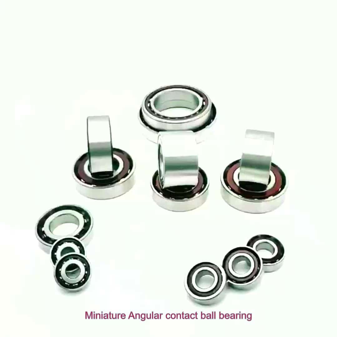 726C 725C P5 Ball Screw Bearings Miniature Angular Contact Bearings