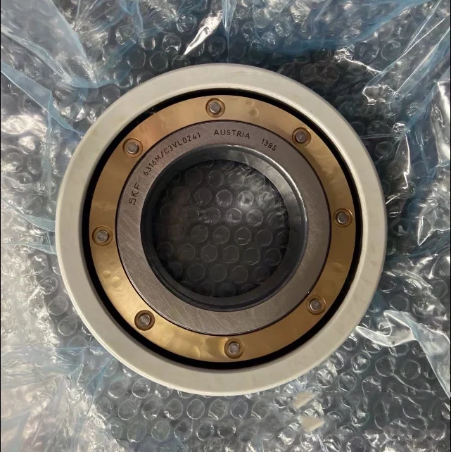 6244M/C3VL0241 6244M/C3J20AA 220x400x65mm outer ring insulated bearing for High Voltage Motors