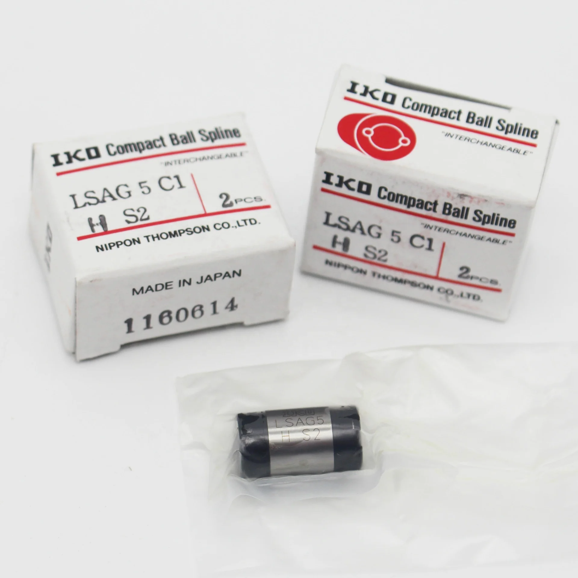 LSAGLFLT8 LSAGLFLT10 LSAGFLT12 IKO original ball spline shaft