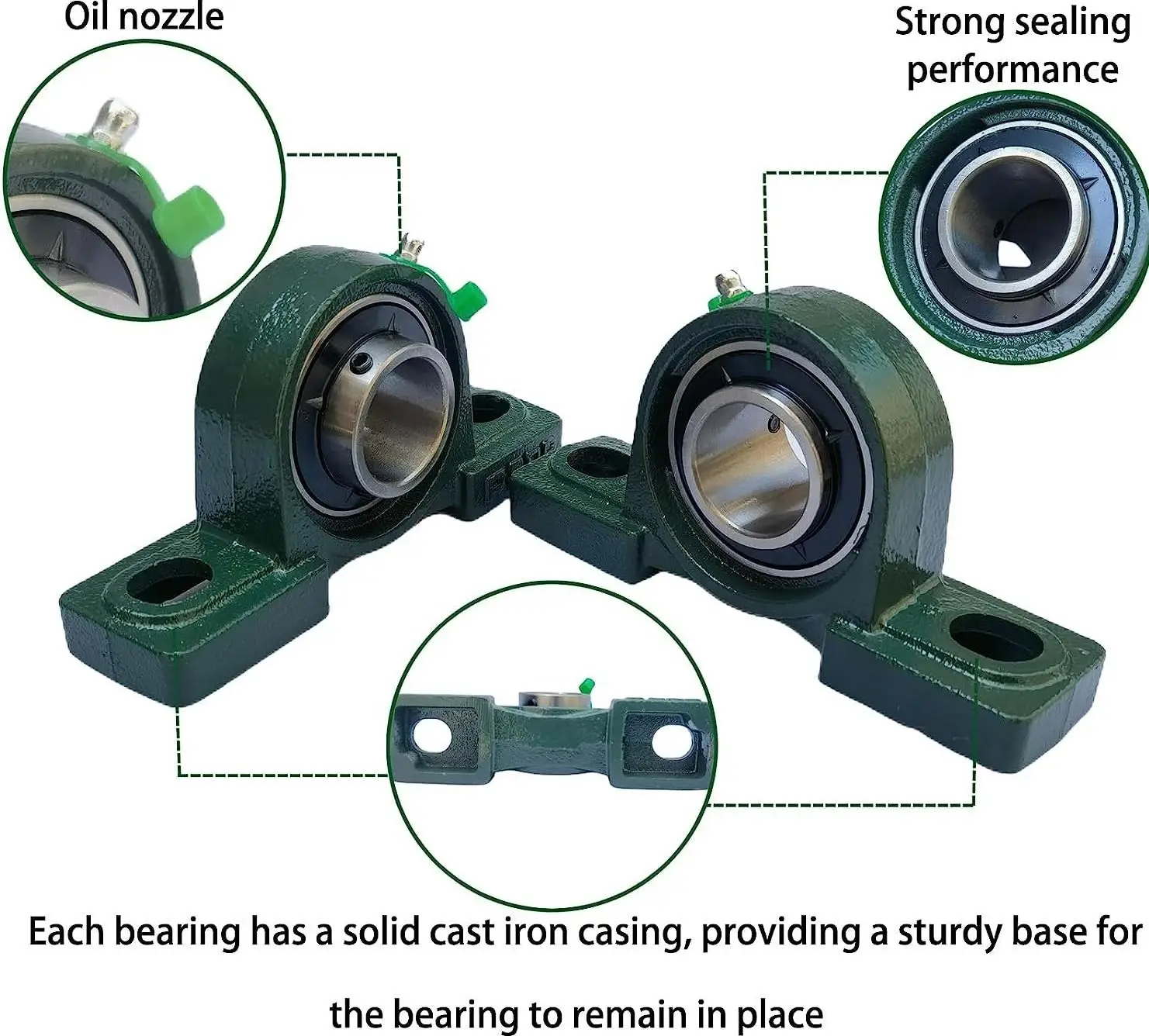 TFL Factory Direct Sale Chrome Steel Pillow Block Bearing UCP318 UCP319