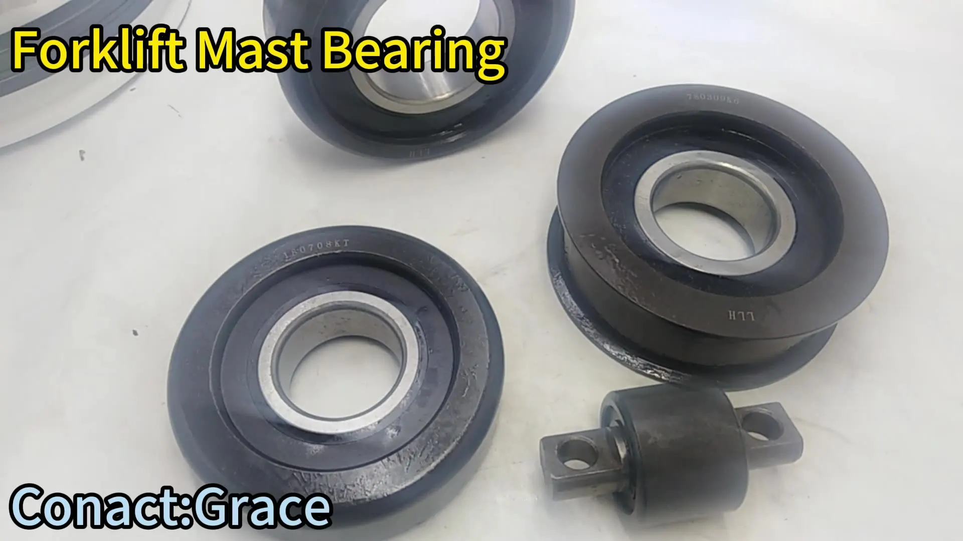 High Quality 50x144x41 mm forklift mast roller carriage bearing MG50A6-6
