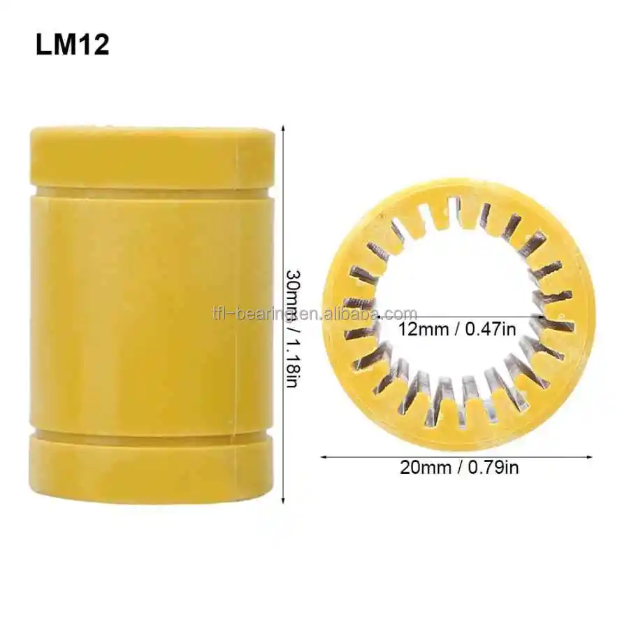 High quality LM12 Plastic Linear bushing For 3D Printer