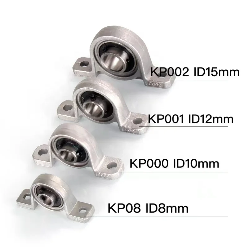 TFL 8mm Bore KP08 Pillow Block Bearing KP000 KP001 KP002