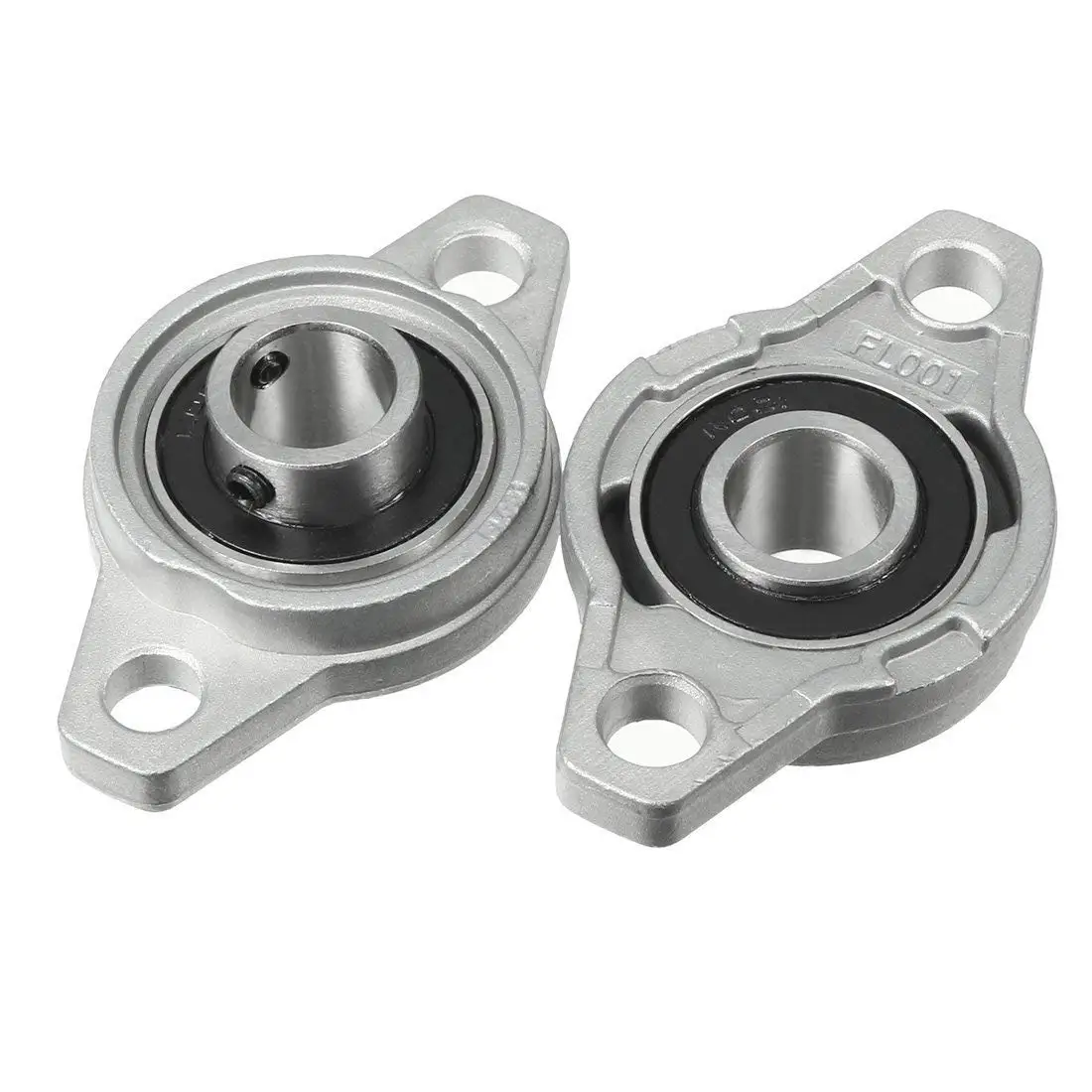 TFL Wholesale 3D Printer Parts Zinc Alloy 12mm 2 Bolts Mounted Flange Pillow Block Bearing KFL001