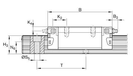 R165339420 R165331422 R165331320 Germany original linear sliders with high precision