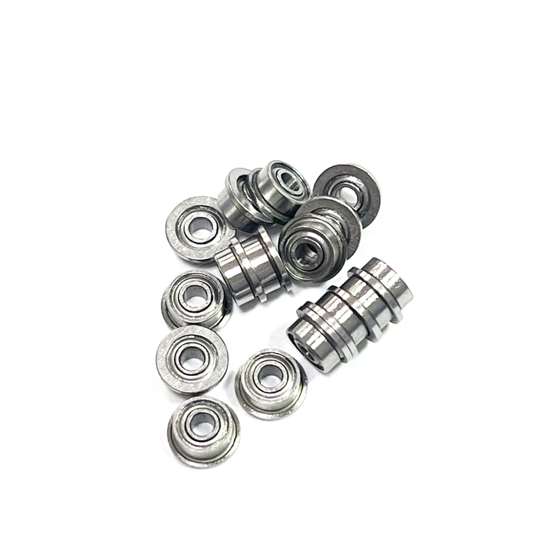 Shielded SF602ZZ Stainless Steel Flange Miniature Ball Bearing 2x7x3.5mm SF602 ZZ