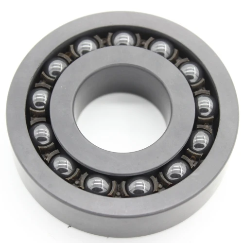 high temperature 5mm-110mm SI3N4 ceramic Self-aligning ball bearing with nylon cage