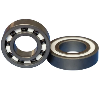 Full ceramic deep groove ball bearing ce6300 si3n4 peek ptfe 10x35x11mm