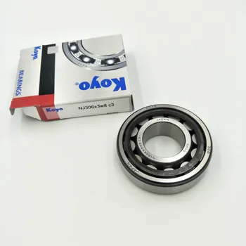 Japan koyo single row cylindrical roller bearing nj306