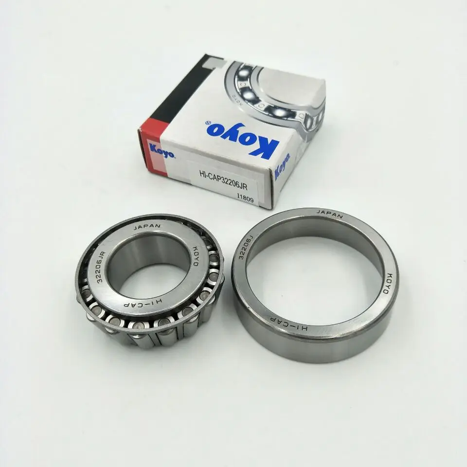 HIgh Performance 32206JR 32006 Koyo Taper Roller Bearing size 30X55X16MM