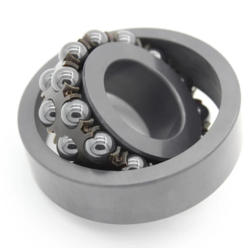 high temperature 5mm-110mm SI3N4 ceramic Self-aligning ball bearing with nylon cage