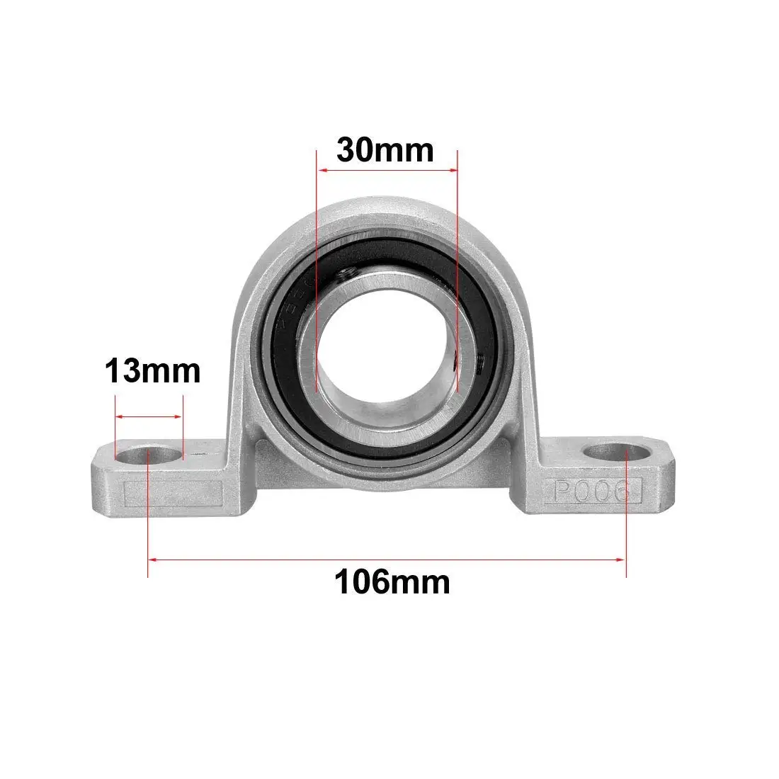 TFL KP Series small bearing 30mm Pillow Block Bearing Housing Zinc Alloy KP006