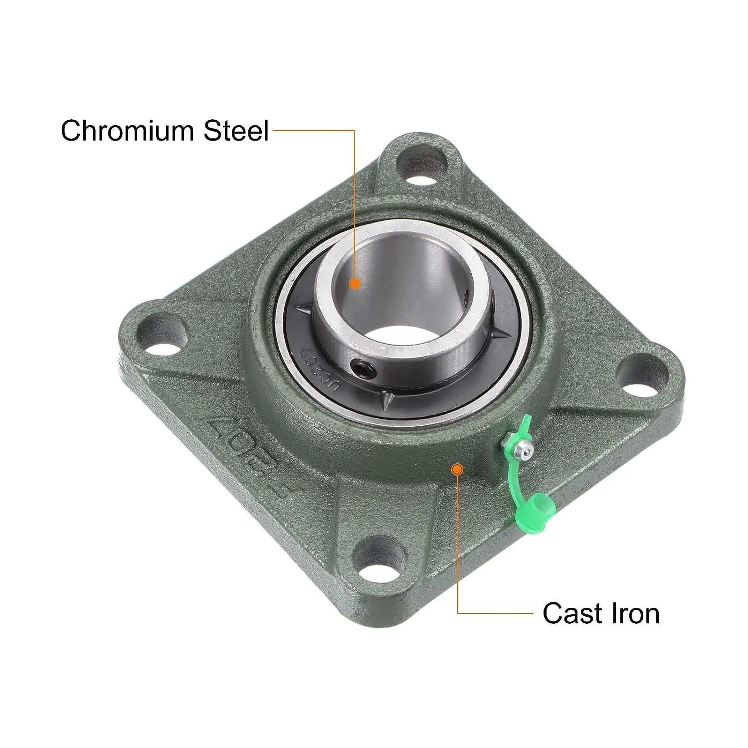 TFL Mounted cast iron UCF208 pillow block bearing for agricultural machinery