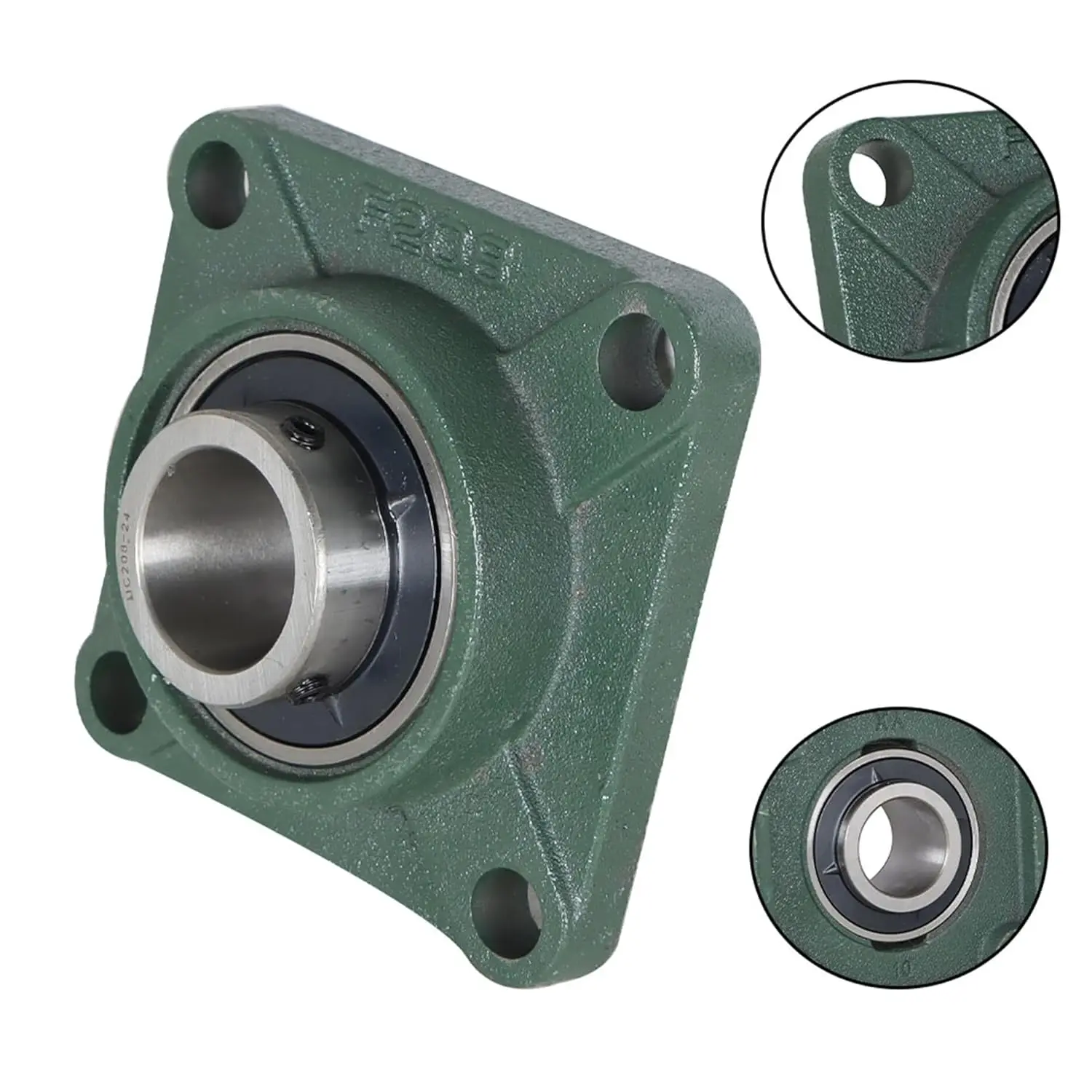 TFL Best Sale Good Quality UCF208 Bearings Chrome Steel Square Flange Pillow Block Bearing