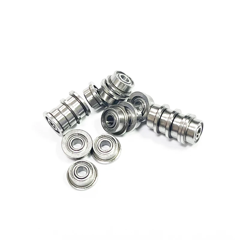 Shielded SF602ZZ Stainless Steel Flange Miniature Ball Bearing 2x7x3.5mm SF602 ZZ