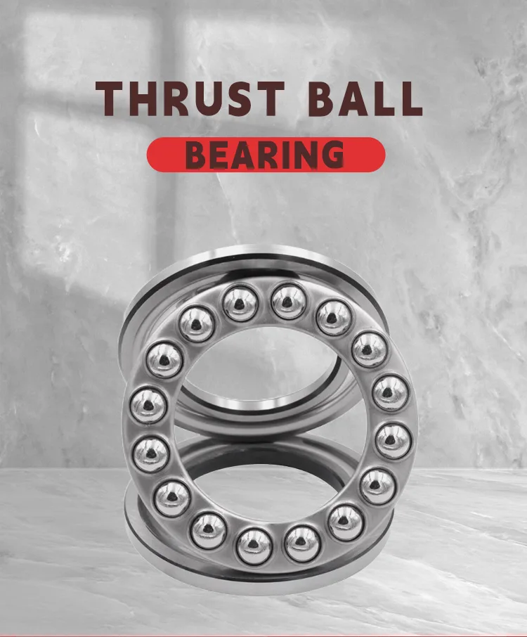 Factory Price Double Directional Thrust Ball Bearing 52211 For Industrial Fans