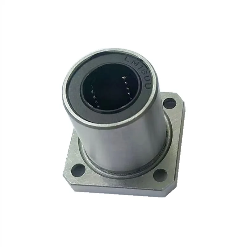 China supplier high load LMK10UU LMK12UU square flange linear bearings for processing machinery