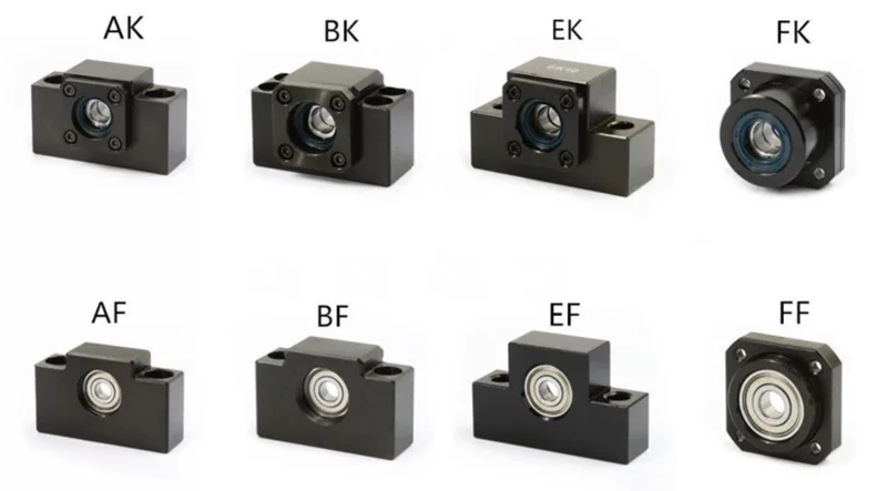 BK12 BF12 Bearing Block Set for SFU20 Ball Screw