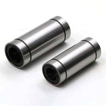 Linear motion bearing longer roller ball bushing bearing steel lm6luu lm40luu