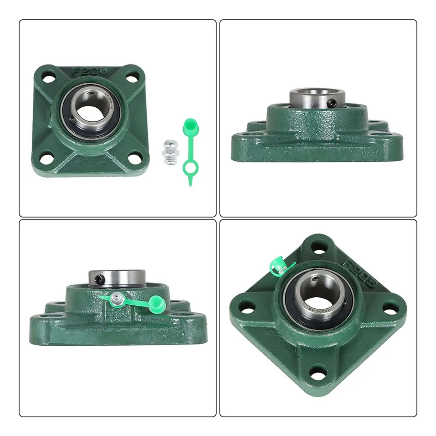 TFL High Precision Low Noise Square Flangle Pillow Block Bearing UCF205 Outer Spherical Bearing