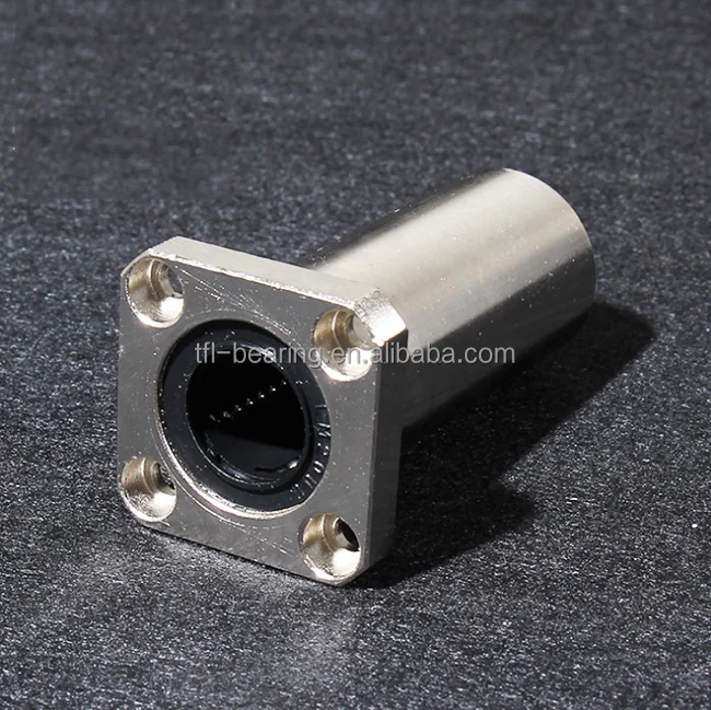 LMK40 LMK40LUU Bearing  Long Type Square Flange linear motion bearing