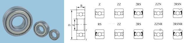 Bearing 6203 2RS C3 Japan Ball Bearing 6203-2RS C3