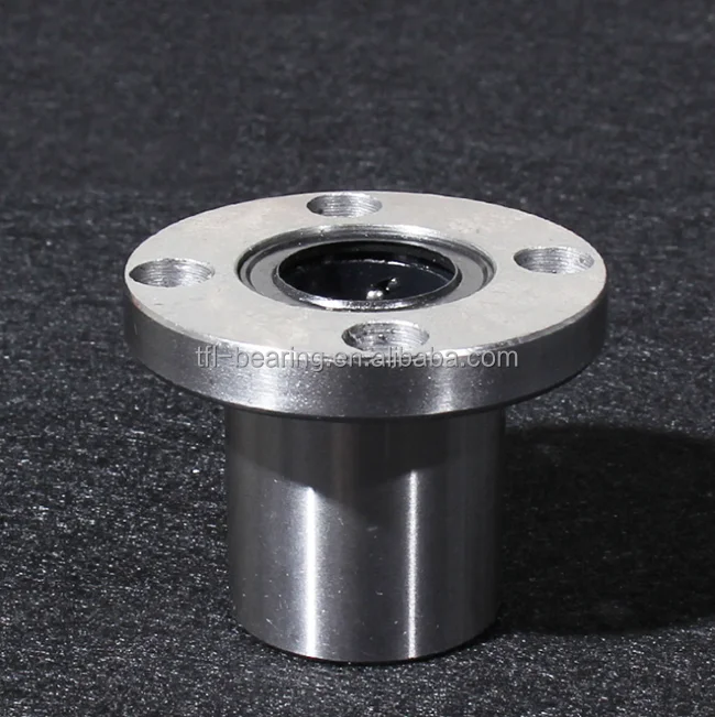 Round Flanged Linear Motion LMF8UU LMF10UU for Automated machinery