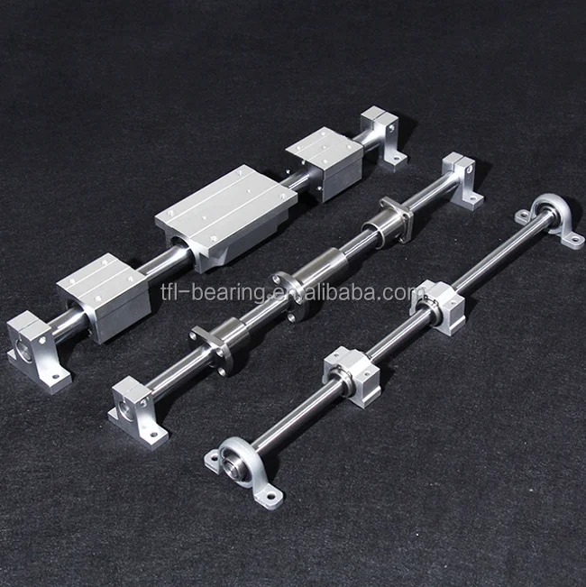 Round Flanged Linear Motion LMF8UU LMF10UU for Automated machinery