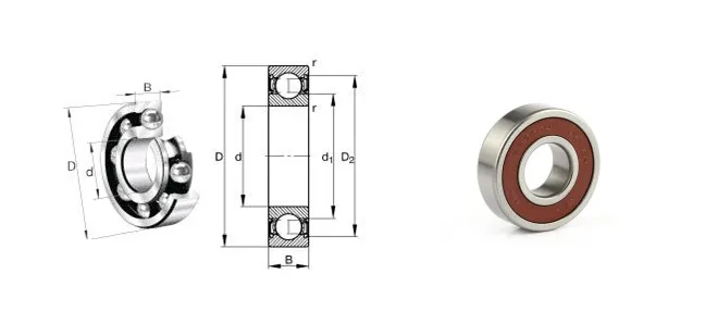 High quality 6204DU deep groove ball bearing 20*47*14mm rulemanes bearing for auto transportation machine