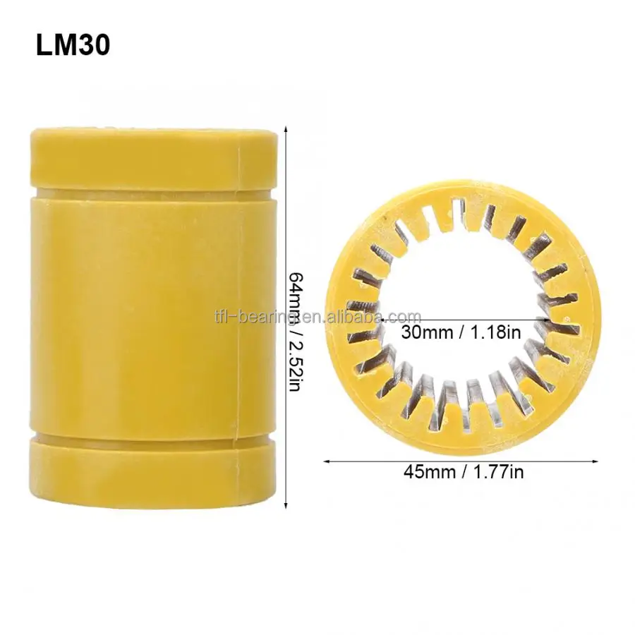 High quality LM12 Plastic Linear bushing For 3D Printer