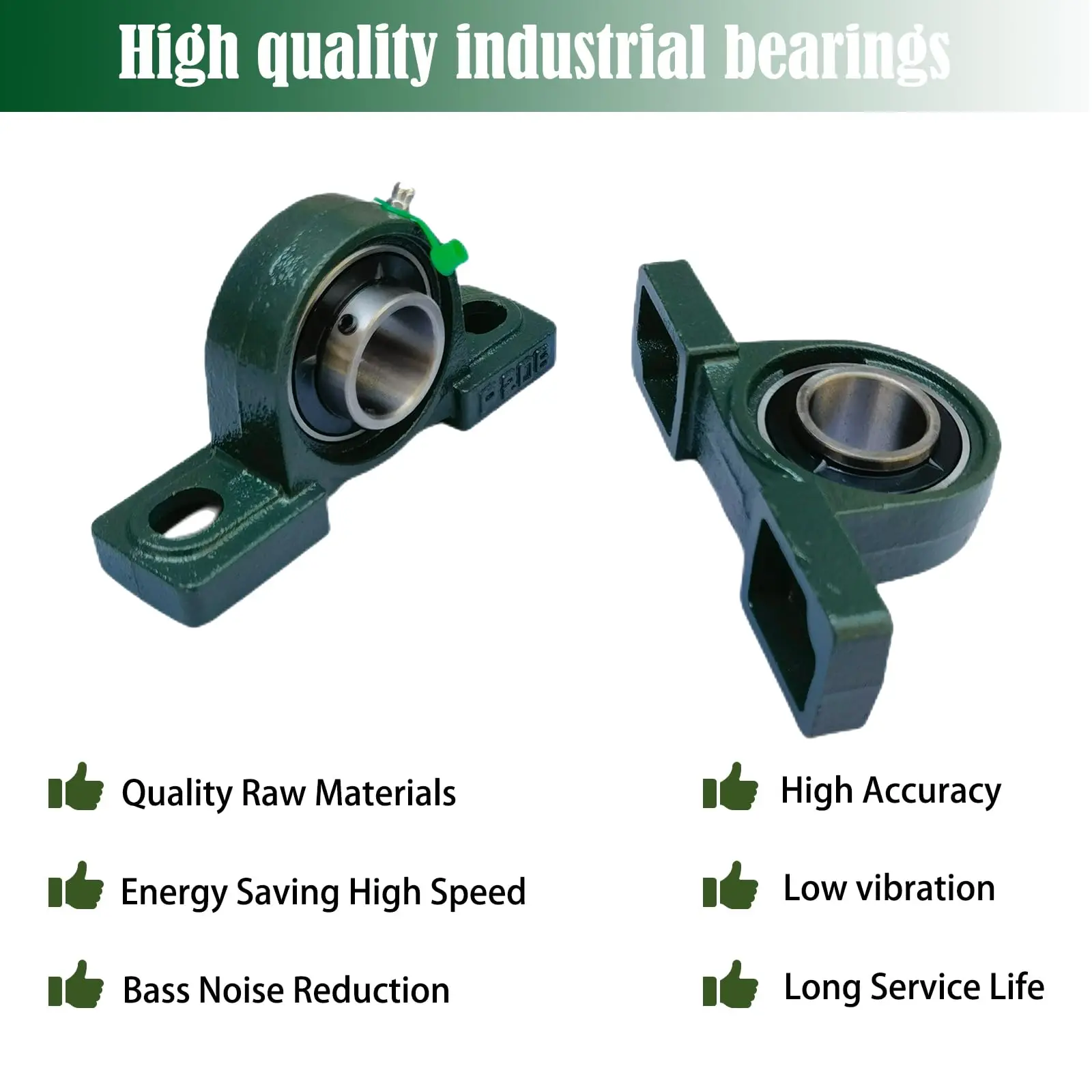 TFL High Precision Pillow Block Bearing UCP206 For Agriculture Machine