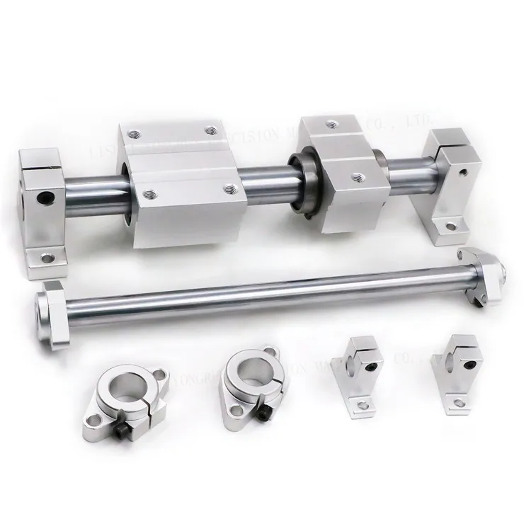 Hardened Chrome Plated Linear Shaft Stainless Steel GCr15 for CNC machine