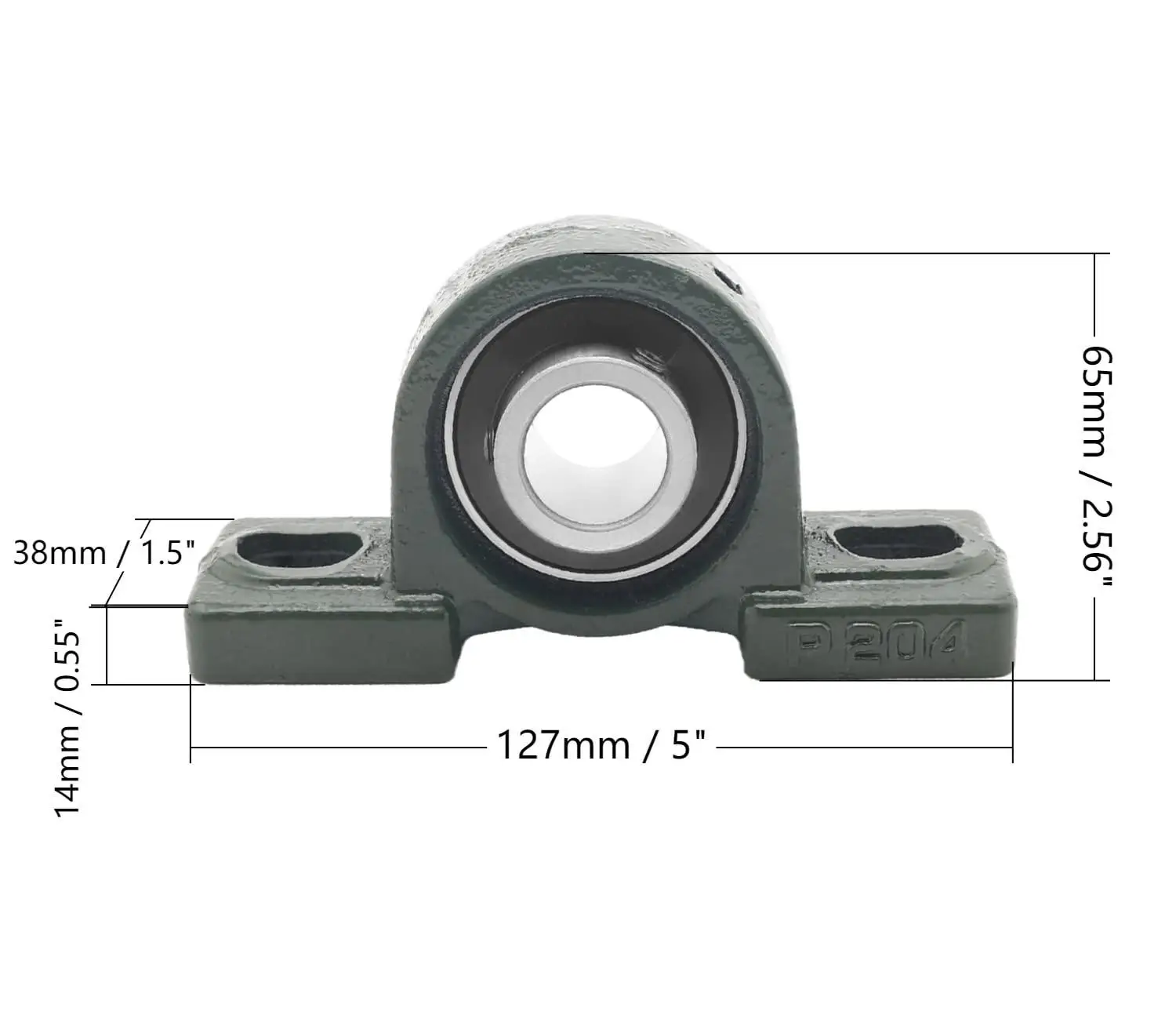 TFL High Quality Low Friction Cast Iron UCP204 Pillow Block Bearing