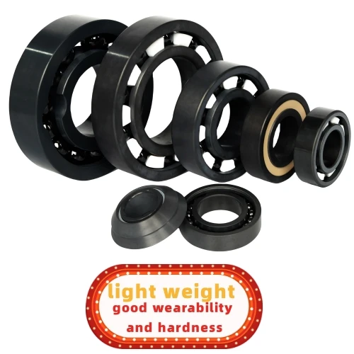 black10x26x8mm 6000-2rs 608 2rs Si3N4 Full Ceramic Ball g5 Bearing 2.5mm with sus304 Cage