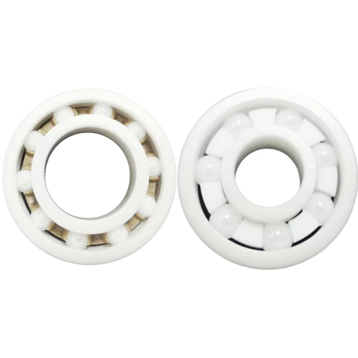 Ceramic Peek Plastic Miniature Ball Bearing Inch R1038 2RS 9.52×15.87×3.96mm