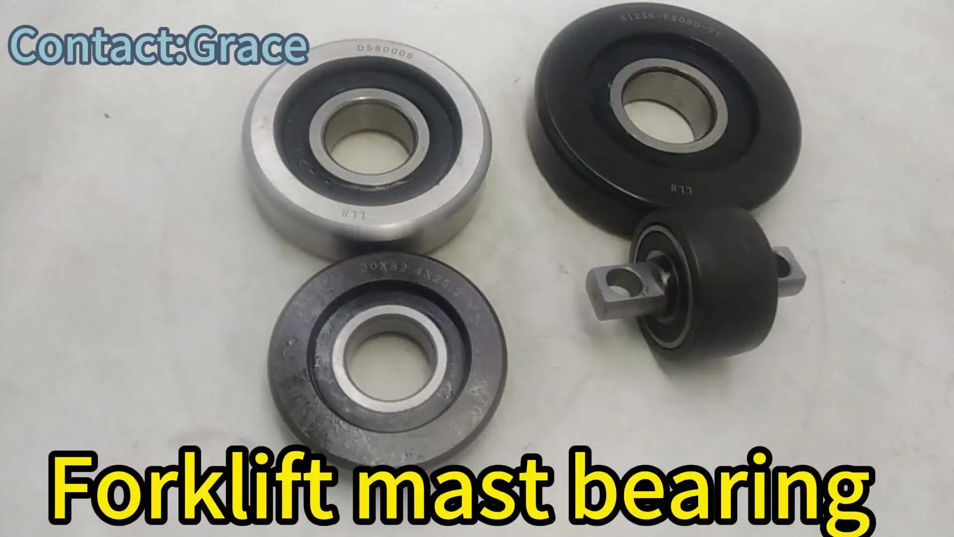 25808-22201 Forklift Spare Parts Mast Roller Bearing 10313T 65×183.5×45 mm