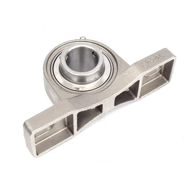 SUCP205 Food grade Waterproof Stainless Steel Plummer Pillow Block Bearing for Food production line parts