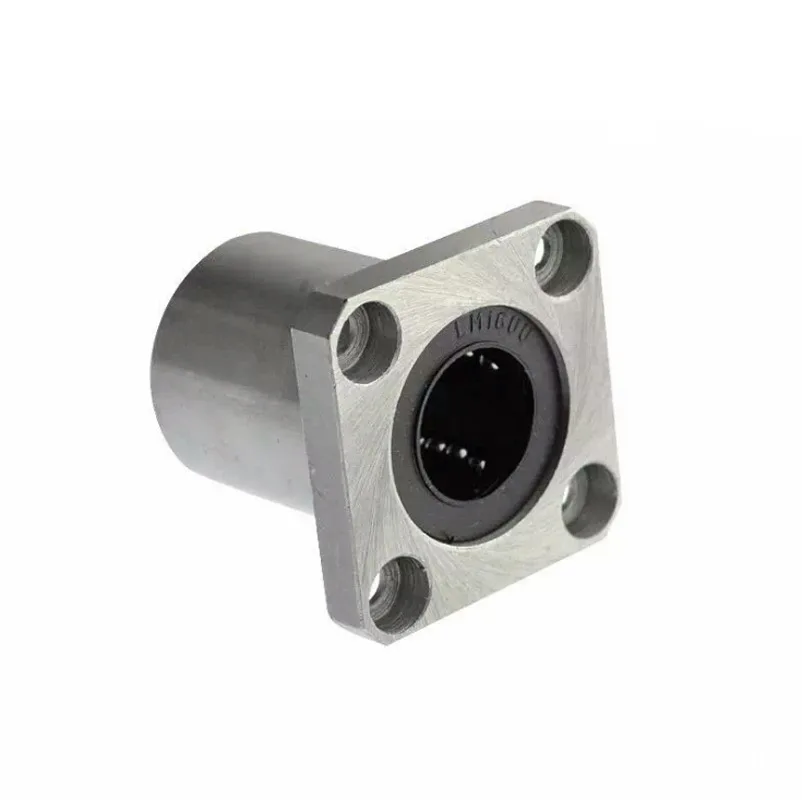 China supplier high load LMK10UU LMK12UU square flange linear bearings for processing machinery