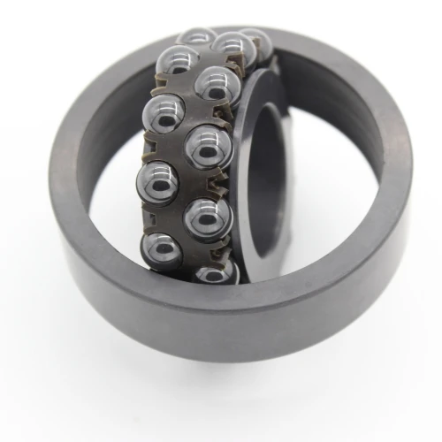 high temperature 5mm-110mm SI3N4 ceramic Self-aligning ball bearing with nylon cage